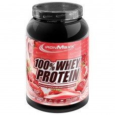 Ironmaxx 100% Whey Protein, 900 грам - Клубника Ironmaxx 100% Whey Protein, 900 грам - Клубника