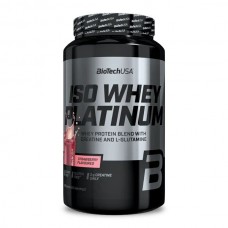 BioTech Iso Whey Platinum, 908 грам - Полуниця BioTech Iso Whey Platinum, 908 грам - Полуниця
