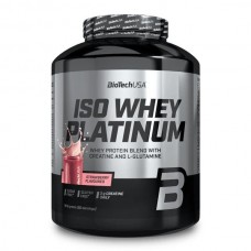 BioTech Iso Whey Platinum, 1.8 кг - Клубника BioTech Iso Whey Platinum, 1.8 кг - Клубника