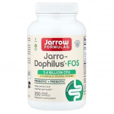Jarrow Formulas Vegan Jarro-Dophilus Plus FOS, 100 вегакапсул Jarrow Formulas Vegan Jarro-Dophilus Plus FOS, 100 вегакапсул