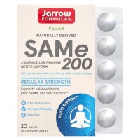 Jarrow Formulas SAMe 200 mg, 20 таблеток Jarrow Formulas SAMe 200 mg, 20 таблеток