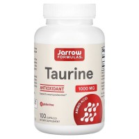 Jarrow Formulas Taurine 1000 mg, 100 капсул Jarrow Formulas Taurine 1000 mg, 100 капсул