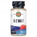 KAL Vitamin K2 MK-7, 60 таблеток - Малина CN16533 