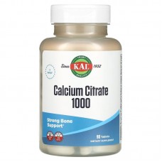 KAL Calcium Citrate 1000 mg, 90 таблеток KAL Calcium Citrate 1000 mg, 90 таблеток