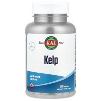 KAL Kelp Iodine 225 mcg, 250 таблеток