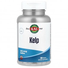 KAL Kelp Iodine 225 mcg, 250 таблеток