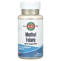 KAL Methyl Folate 400 mcg, 90 таблеток