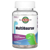 KAL MultiSaurus, 60 жувальних таблеток - Ягоди, виноград та апельсин