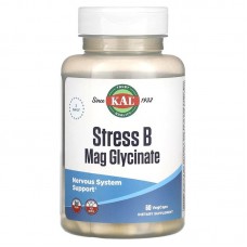 KAL Stress B Mag Glycinate, 60 вагакапсул