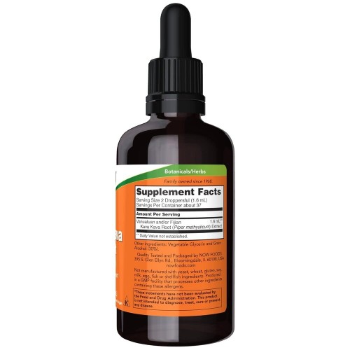 NOW Kava Kava Extract, 59 мл CN20089-1 NOW NOW Kava Kava Extract, 59 мл CN20089-1 NOW