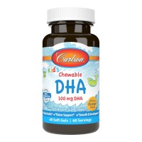 Carlson Labs Kid's Chewable DHA, 60 капсул Carlson Labs Kid's Chewable DHA, 60 капсул
