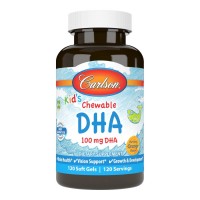 Carlson Labs Kid's Chewable DHA, 120 капсул