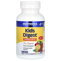Enzymedica Kids Digest, 90 жевательных таблеток - Фруктовый пунш Enzymedica Kids Digest, 90 жевательных таблеток - Фруктовый пунш