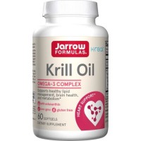 Jarrow Formulas Krill Oil, 60 капсул Jarrow Formulas Krill Oil, 60 капсул