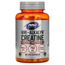 NOW Sports Kre-Alkalyn Creatine, 120 капсул NOW Sports Kre-Alkalyn Creatine, 120 капсул