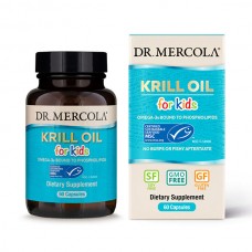 Dr. Mercola Krill Oil for Kids, 60 капсул Dr. Mercola Krill Oil for Kids, 60 капсул