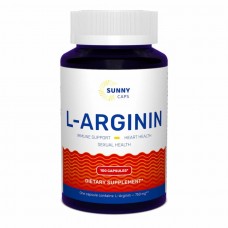 Sunny Caps L-Arginine, 100 капсул Sunny Caps L-Arginine, 100 капсул