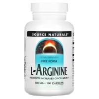 Source Naturals L-Arginine 500 mg, 100 капсул
