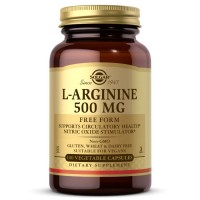 Solgar L-Arginine 500 mg, 100 вегакапсул Solgar L-Arginine 500 mg, 100 вегакапсул