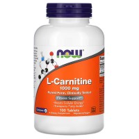 NOW L-Carnitine 1000 mg, 100 таблеток NOW L-Carnitine 1000 mg, 100 таблеток