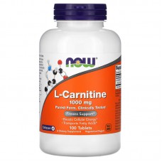 NOW L-Carnitine 1000 mg, 100 таблеток NOW L-Carnitine 1000 mg, 100 таблеток