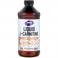 NOW L-Carnitine 1000 mg Liquid, 473 мл - Фруктовий пунш NOW L-Carnitine 1000 mg Liquid, 473 мл - Фруктовий пунш