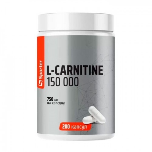 Sporter L-Carnitine 150000, 200 капсул CN14469 Sporter