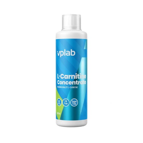 VPLab L-Carnitine Concentrate, 500 мл - Тропічні фрукти CN2737-1 VPLab