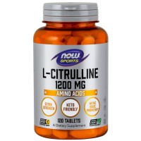 NOW L-Citrulline 1200 mg, 120 таблеток NOW L-Citrulline 1200 mg, 120 таблеток