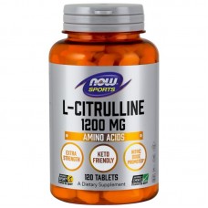 NOW L-Citrulline 1200 mg, 120 таблеток NOW L-Citrulline 1200 mg, 120 таблеток