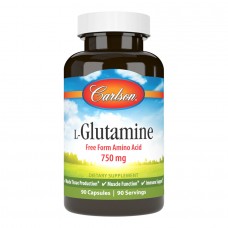 Carlson Labs L-Glutamine 750 mg, 90 капсул