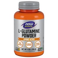 NOW L-Glutamine, 170 грам NOW L-Glutamine, 170 грам