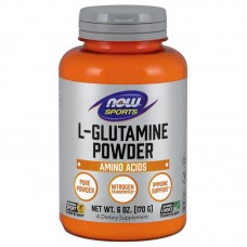 NOW L-Glutamine, 170 грам NOW L-Glutamine, 170 грам
