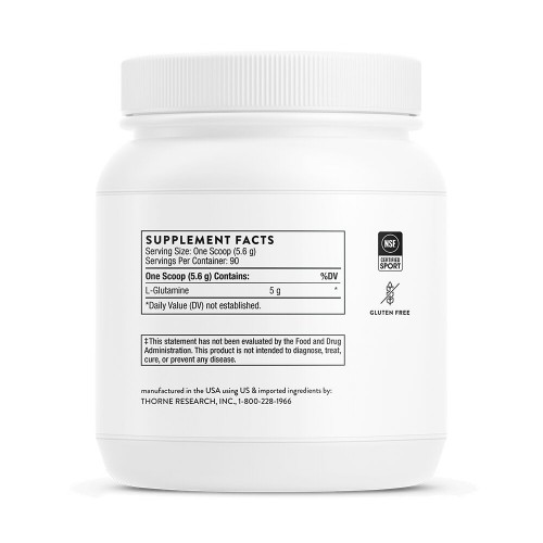 Thorne L-Glutamine, 513 грам CN13945 Thorne Thorne L-Glutamine, 513 грам CN13945 Thorne