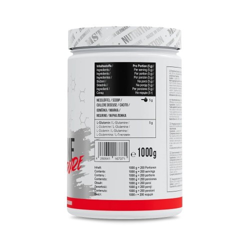 MST Nutrition Glutamine Pure, 1 кг CN20061-1 MST Nutrition MST Nutrition Glutamine Pure, 1 кг CN20061-1 MST Nutrition