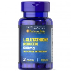 Puritan's Pride L-Glutathione 500 mg, 30 капсул