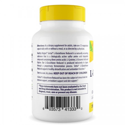 Healthy Origins L-Glutathione Reduced 250 mg, 60 вегакапсул CN13710 Healthy Origins Healthy Origins L-Glutathione Reduced 250 mg, 60 вегакапсул CN13710 Healthy Origins