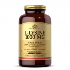 Solgar L-Lysine 1000 mg, 250 таблеток Solgar L-Lysine 1000 mg, 250 таблеток