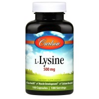 Carlson Labs L-Lysine, 100 капсул Carlson Labs L-Lysine, 100 капсул