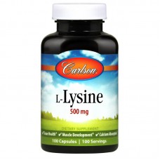 Carlson Labs L-Lysine, 100 капсул Carlson Labs L-Lysine, 100 капсул