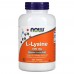 NOW L-Lysine 500 mg, 250 таблеток CN3601 NOW