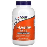 NOW L-Lysine 500 mg, 250 капсул NOW L-Lysine 500 mg, 250 капсул