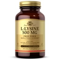 Solgar L-Lysine 500 mg, 100 вегакапсул Solgar L-Lysine 500 mg, 100 вегакапсул