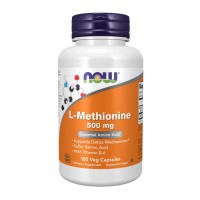 NOW L-Methionine 500 mg, 100 капсул NOW L-Methionine 500 mg, 100 капсул