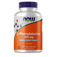 NOW L-Phenylalanine 500 mg, 120 капсул NOW L-Phenylalanine 500 mg, 120 капсул