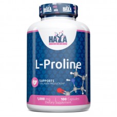 Haya Labs L-Proline 1000 mg, 100 капсул Haya Labs L-Proline 1000 mg, 100 капсул