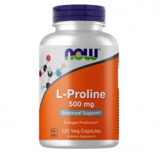 NOW L-Proline 500 mg, 120 вегакапсул NOW L-Proline 500 mg, 120 вегакапсул