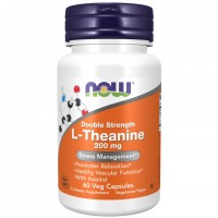 NOW L-Theanine 200 mg, 60 вегакапсул