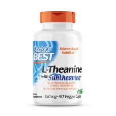 Doctor's Best L-Theanine 150 mg, 90 вегакапсул Doctor's Best L-Theanine 150 mg, 90 вегакапсул