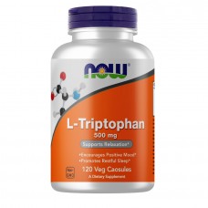 NOW L-Tryptophan 500 mg, 120 вегакапсул NOW L-Tryptophan 500 mg, 120 вегакапсул